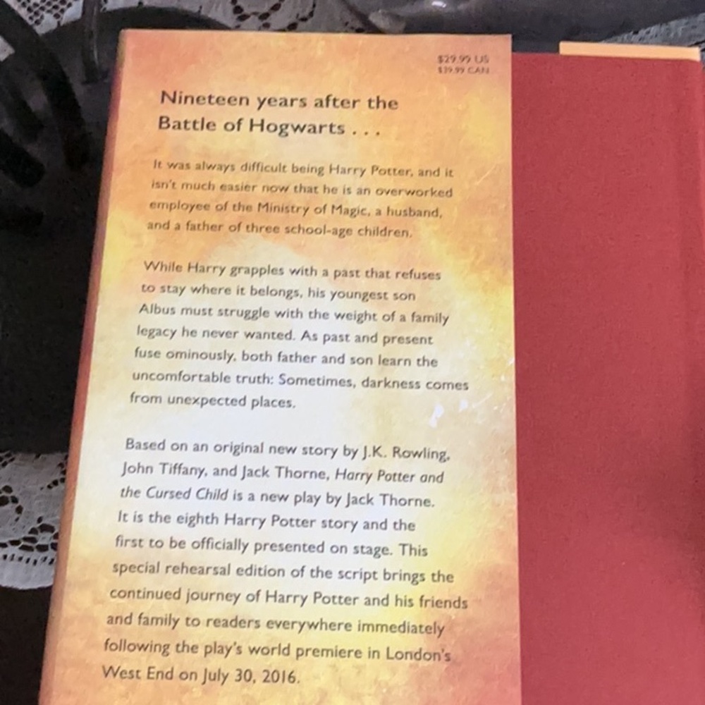 Harry Potter and the Cursed Child - Picture 4 of 8